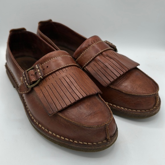 Cole Haan Shoes - Cole Haan brown leather tassel loafers, size 10M